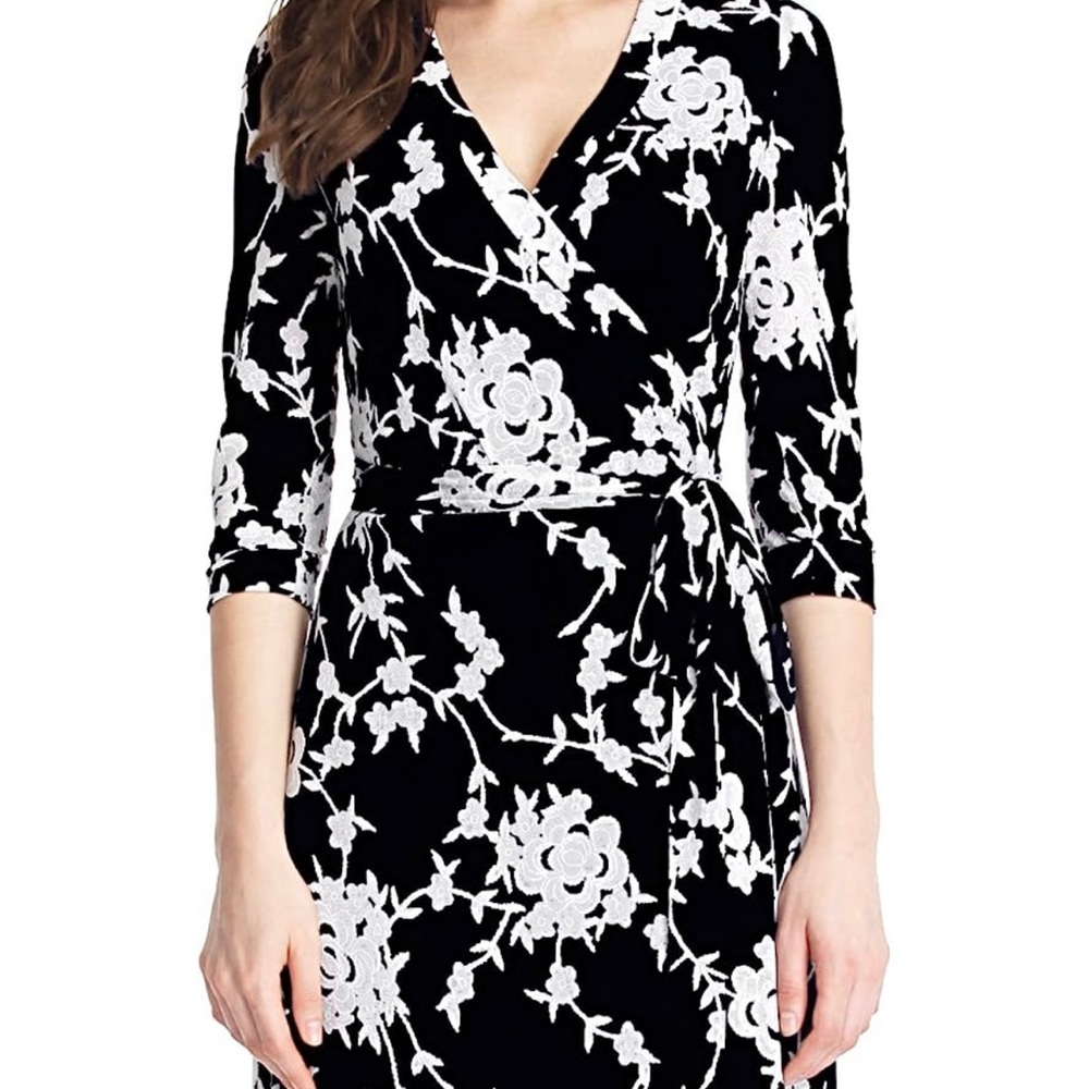 Floral Wrap Dress